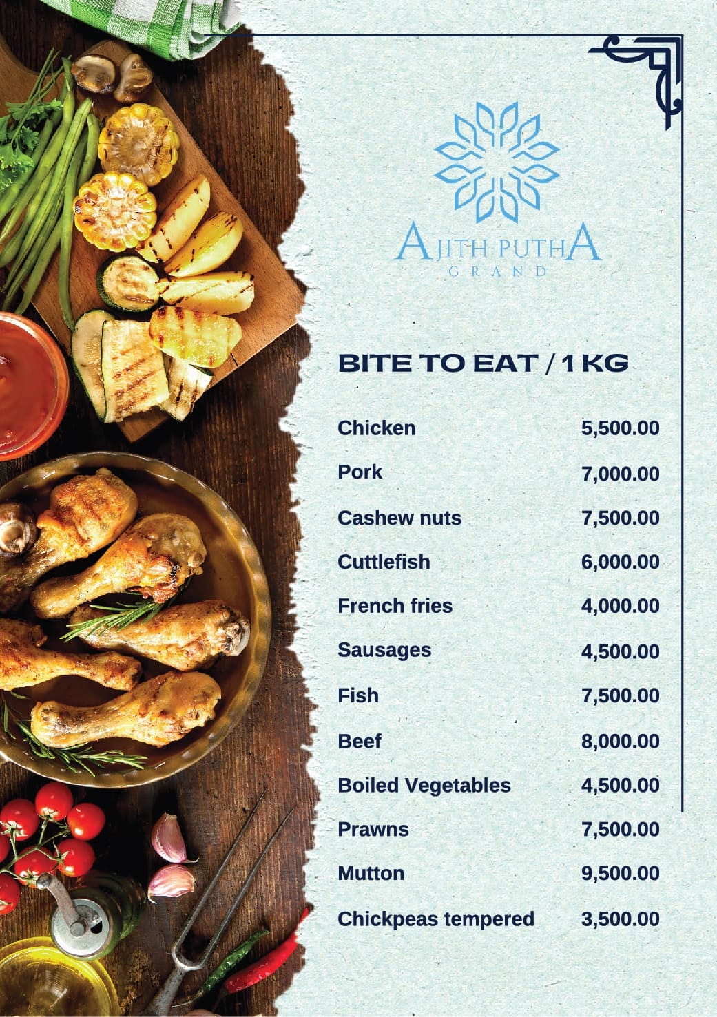 Banquet Menu – Page 5
