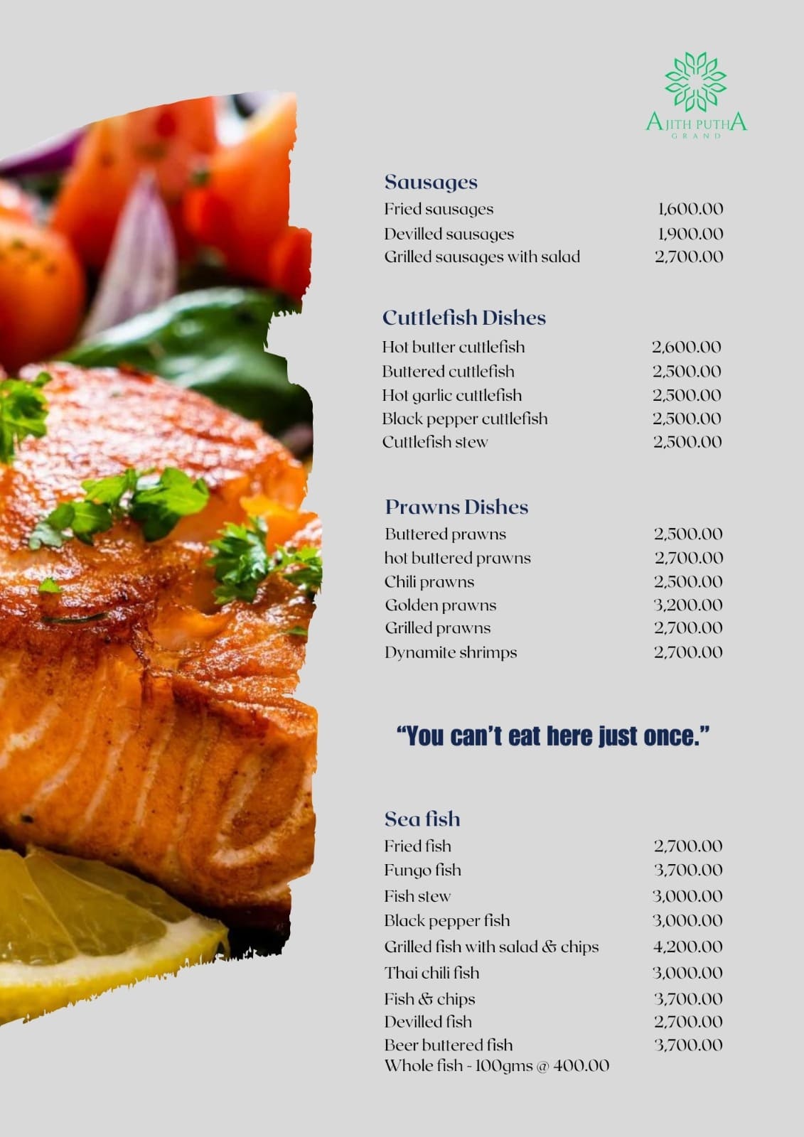 Dining Menu – Page 5