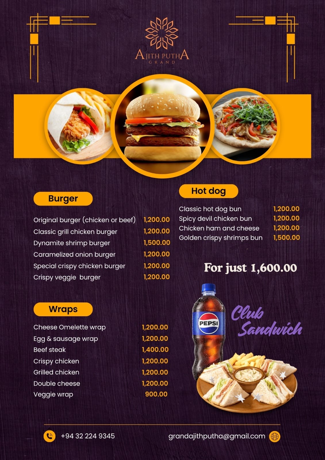 Dining Menu – Page 8