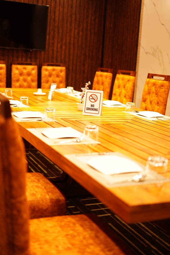 Ajith Putha Grand VIP Room Table Setting
